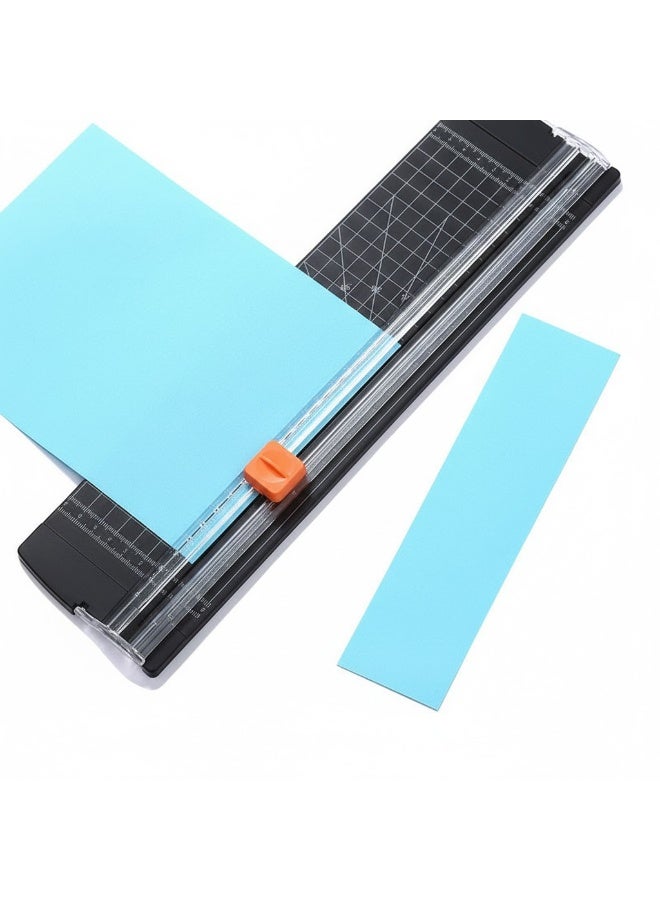 قاطع ورق محمول A3/A4 – أداة قطع دقيقة مع خطوط شبكة لقص مثالي في كل مرة، خفيف الوزن وسهل الاستخدام، مثالي للمكتب، المنزل، مستلزمات المدرسة، الحرف، وتقديم الهدايا - Image 1